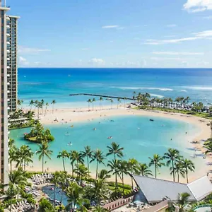 Ilikai Tower 1538 Lagoon View 1br Apartment